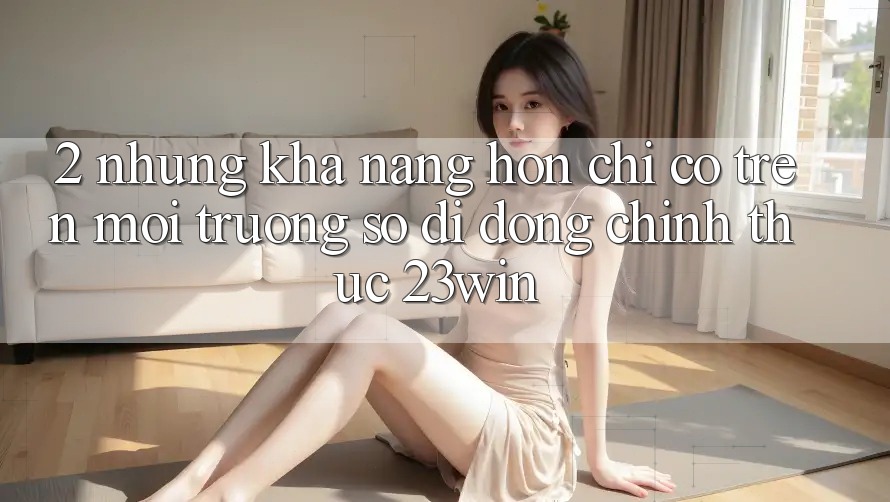 2. Những Khả năng Hơn Chỉ Có Trên Môi trường số di động Chính Thức 23win 2. Những Khả năng Hơn Chỉ Có Trên Môi trường số di động Chính Thức 23win
