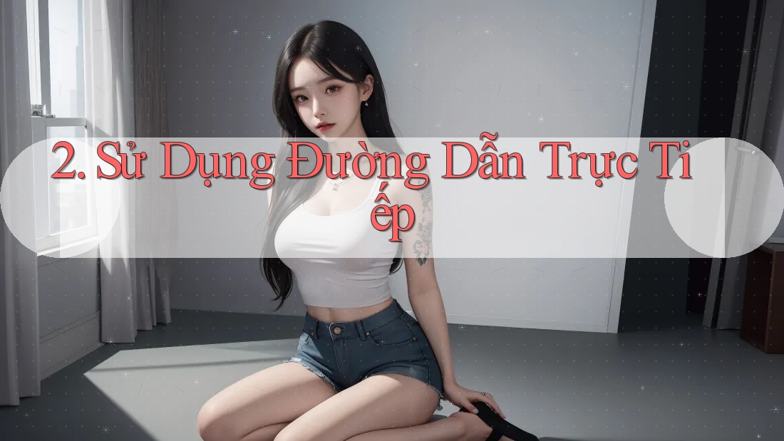 2. Sử Dụng Đường Dẫn Trực Tiếp