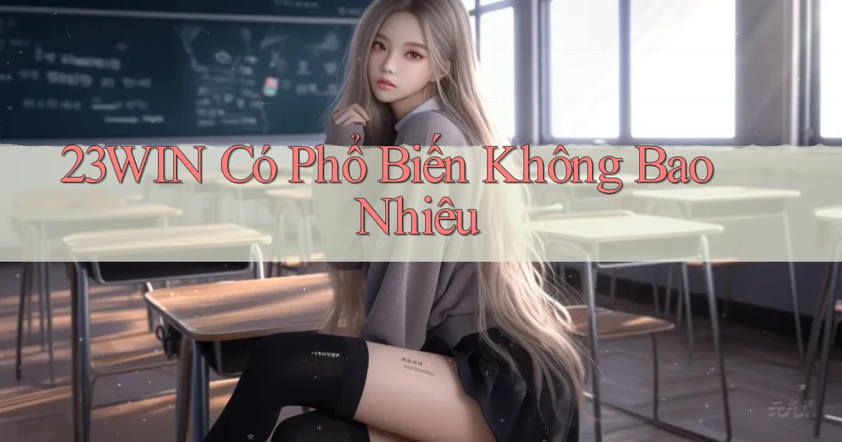 23win có phổ biến không bao nhiêu