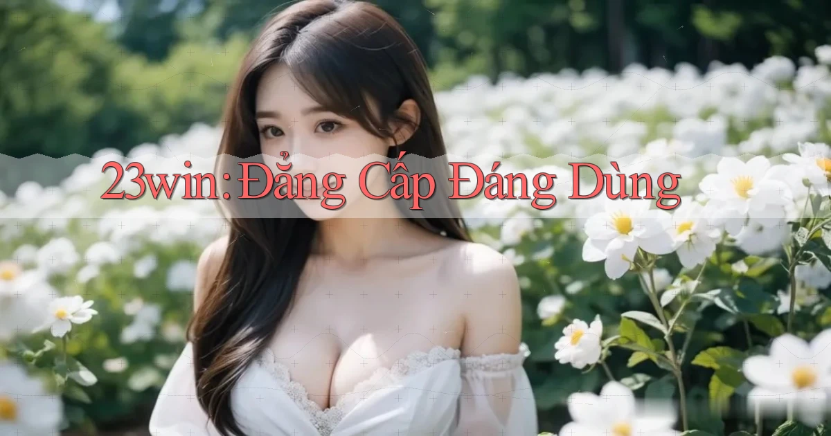 23win đẳng cấp đáng dùng