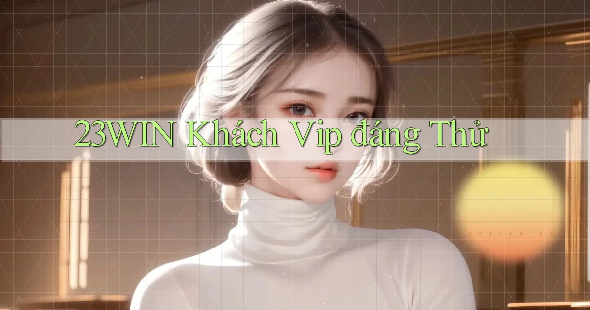 23win khách vip đáng thử