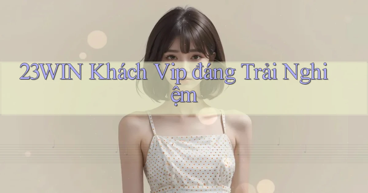 23win khách vip đáng trải nghiệm