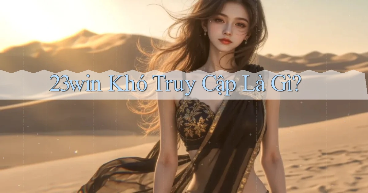 23win khó truy cập là gì