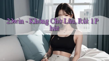 23win không chờ lâu rút 1 phút