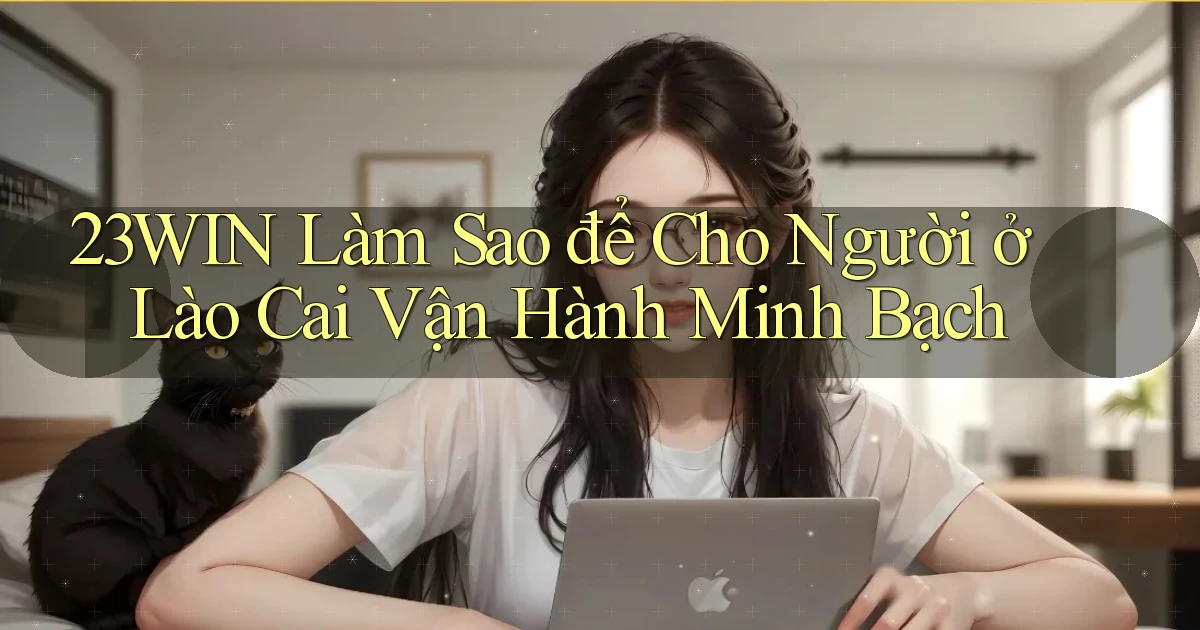 23win làm sao để cho người ở Lào Cai vận hành minh bạch