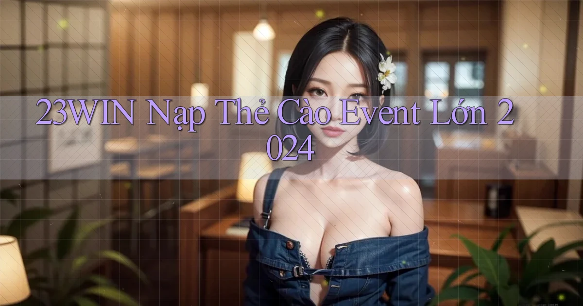 23win nạp thẻ cào event lớn 2024