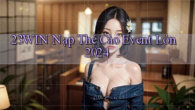 23win nạp thẻ cào event lớn 2024