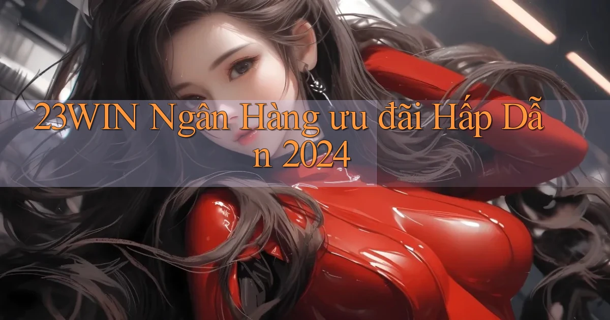 23win ngân hàng ưu đãi hấp dẫn 2024