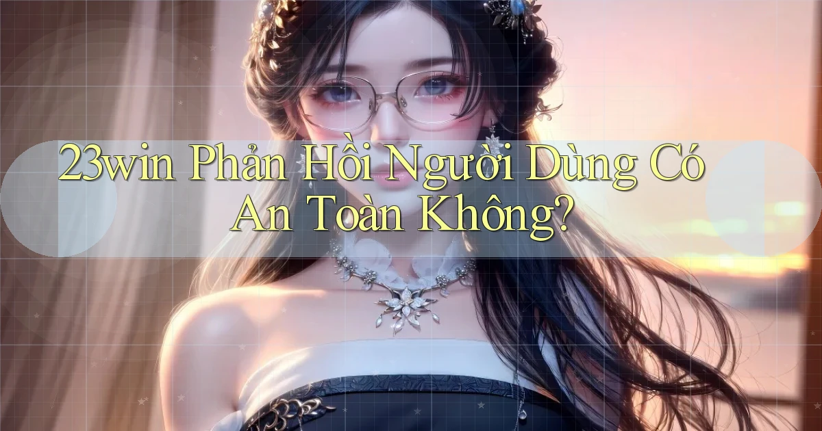 23win phản hồi người dùng có an toàn không