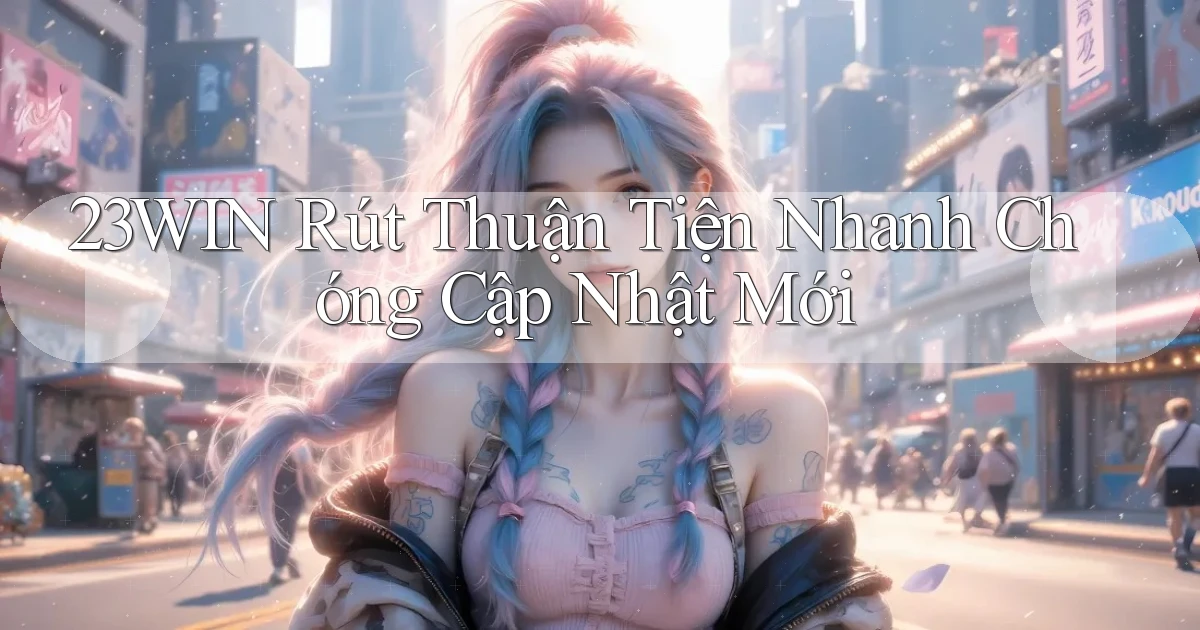 23win rút thuận tiện nhanh chóng cập nhật mới
