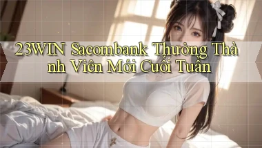 23win sacombank thưởng thành viên mới cuối tuần