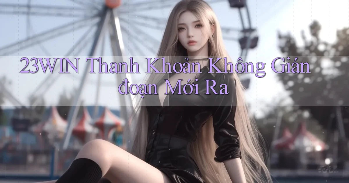 23win thanh khoản không gián đoạn mới ra