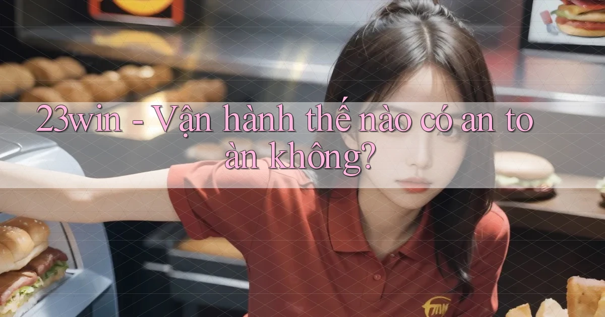 23win vận hành thế nào có an toàn không