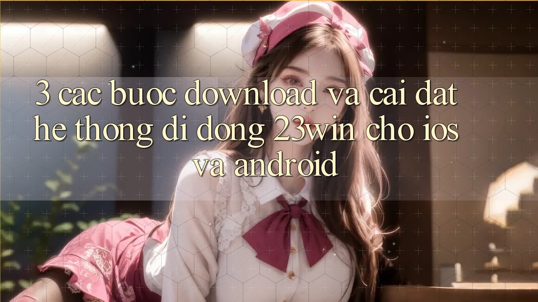 3. Các bước Download Và Cài Đặt Hệ thống di động 23win Cho iOS Và Android