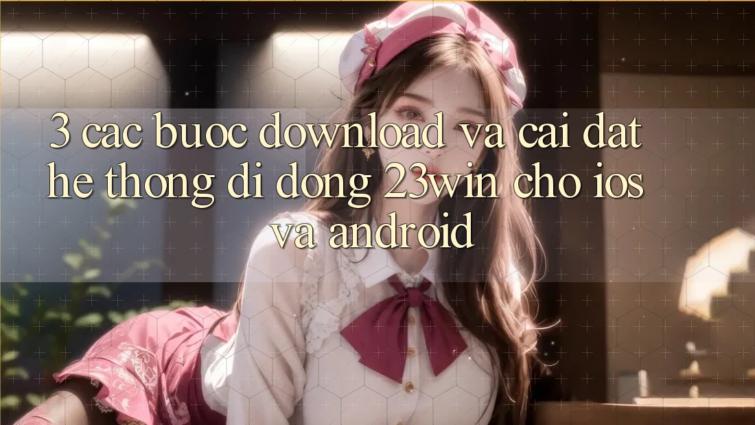 3. Các bước Download Và Cài Đặt Hệ thống di động 23win Cho iOS Và Android