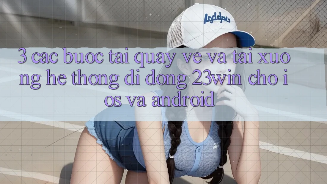 3. Các bước Tải quay về Và Tải xuống Hệ thống di động 23win Cho iOS Và Android