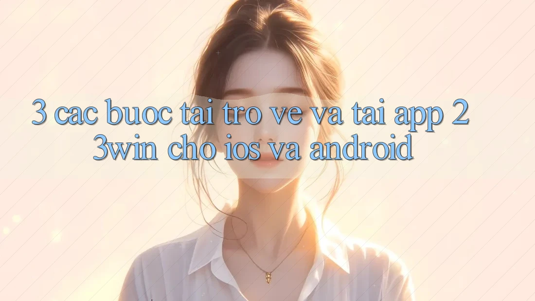 3. Các bước Tải trở về Và Tải App 23win Cho iOS Và Android