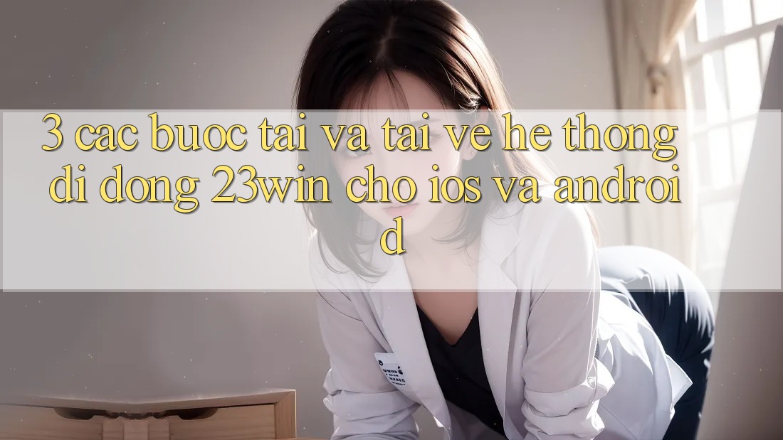 3. Các bước Tải Và Tải về Hệ thống di động 23win Cho iOS Và Android