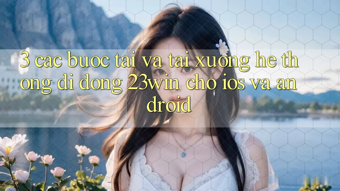 3. Các bước Tải Và Tải xuống Hệ thống di động 23win Cho iOS Và Android