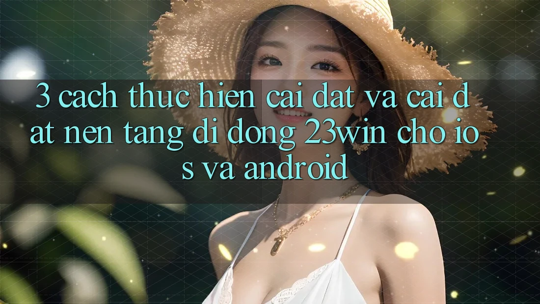 3. Cách thực hiện Cài đặt Và Cài Đặt Nền tảng di động 23win Cho iOS Và Android 3. Cách thực hiện Cài đặt Và Cài Đặt Nền tảng di động 23win Cho iOS Và Android