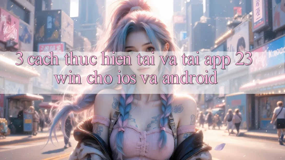 3. Cách thực hiện Tải Và Tải App 23win Cho iOS Và Android