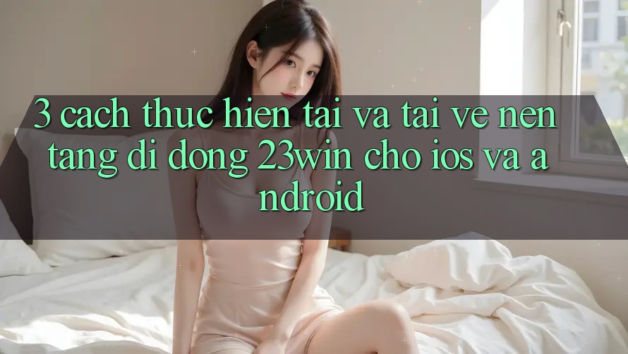 3. Cách thực hiện Tải Và Tải về Nền tảng di động 23win Cho iOS Và Android 3. Cách thực hiện Tải Và Tải về Nền tảng di động 23win Cho iOS Và Android