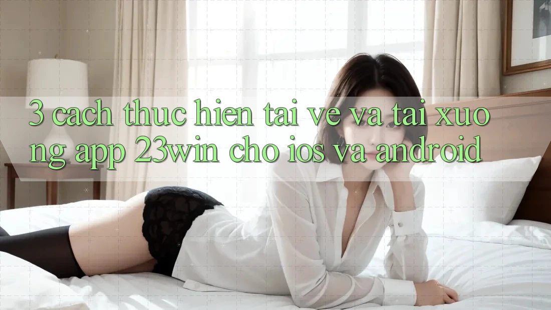 3. Cách thực hiện Tải về Và Tải xuống App 23win Cho iOS Và Android 3. Cách thực hiện Tải về Và Tải xuống App 23win Cho iOS Và Android
