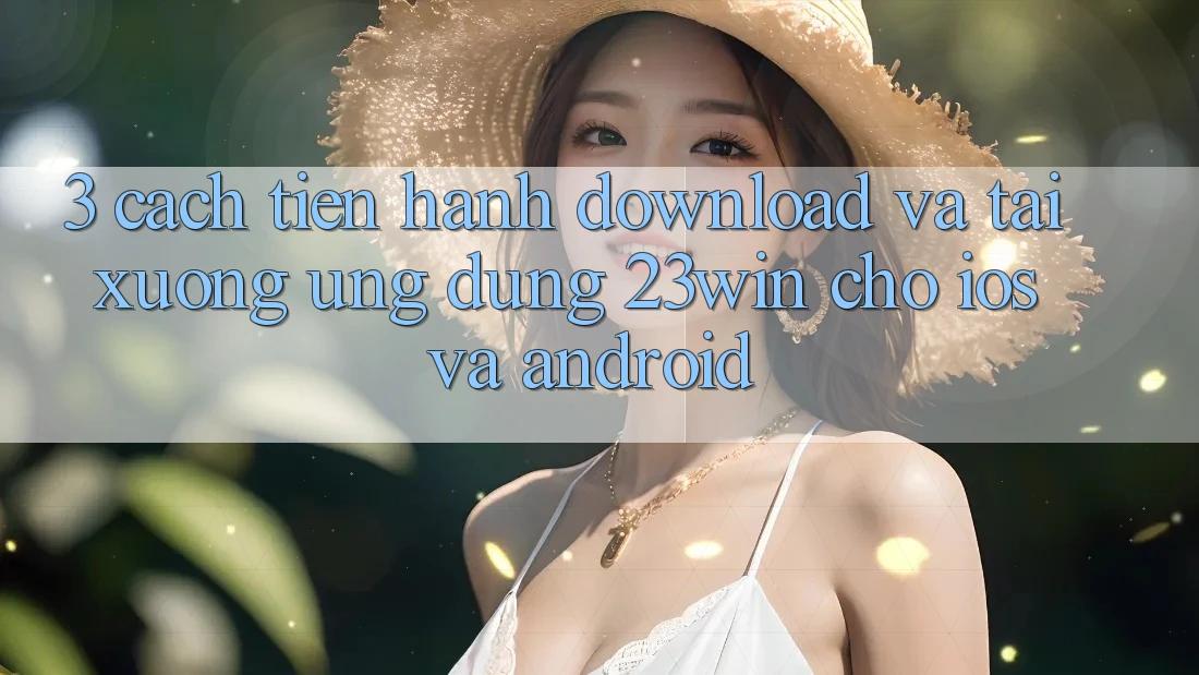 3. Cách tiến hành Download Và Tải xuống Ứng dụng 23win Cho iOS Và Android 3. Cách tiến hành Download Và Tải xuống Ứng dụng 23win Cho iOS Và Android