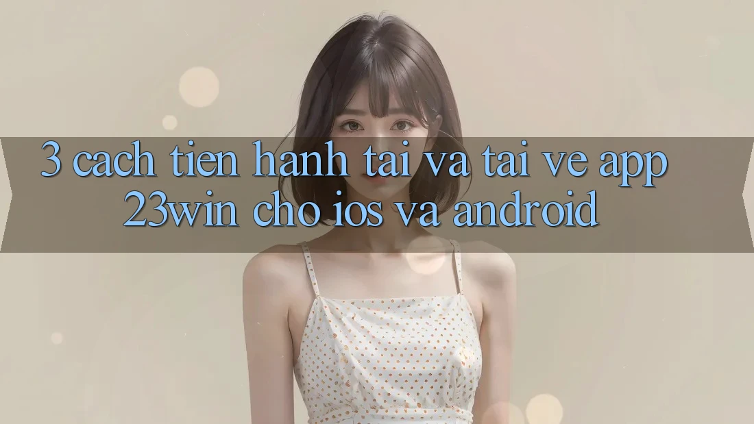 3. Cách tiến hành Tải Và Tải về App 23win Cho iOS Và Android