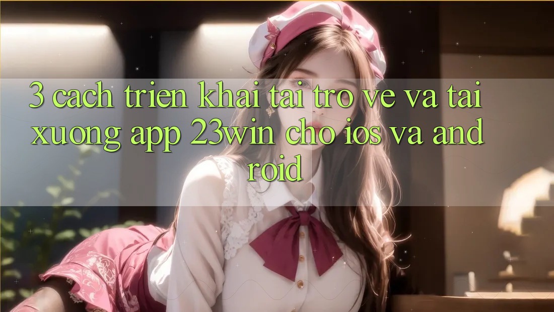 3. Cách triển khai Tải trở về Và Tải xuống App 23win Cho iOS Và Android