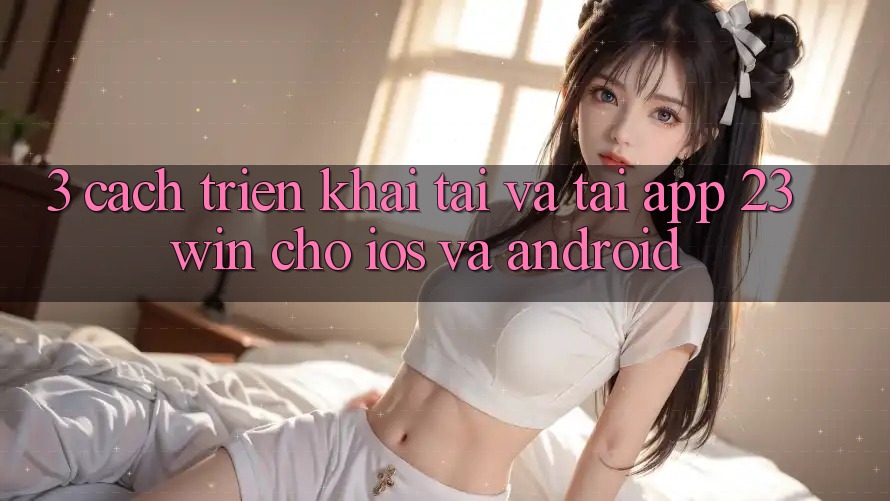 3. Cách triển khai Tải Và Tải App 23win Cho iOS Và Android