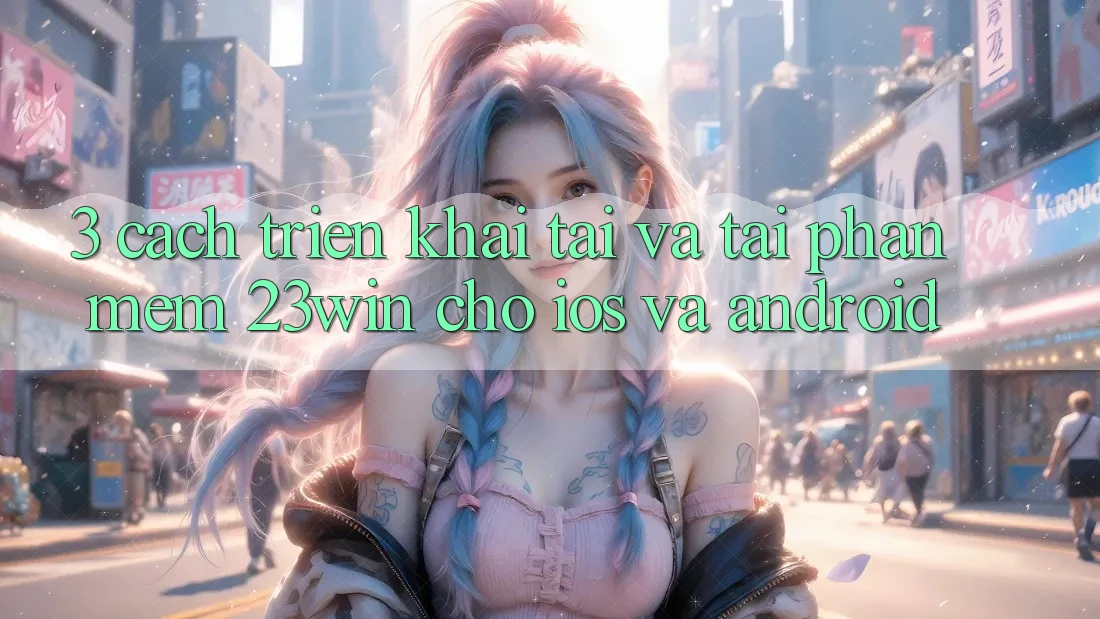 3. Cách triển khai Tải Và Tải Phần mềm 23win Cho iOS Và Android