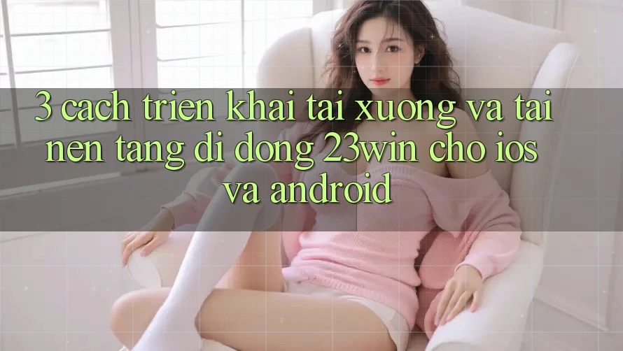 3. Cách triển khai Tải xuống Và Tải Nền tảng di động 23win Cho iOS Và Android 3. Cách triển khai Tải xuống Và Tải Nền tảng di động 23win Cho iOS Và Android