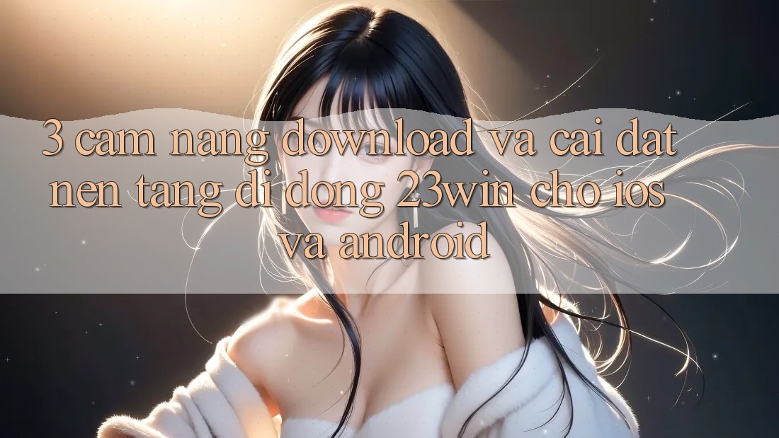 3. Cẩm nang Download Và Cài Đặt Nền tảng di động 23win Cho iOS Và Android 3. Cẩm nang Download Và Cài Đặt Nền tảng di động 23win Cho iOS Và Android