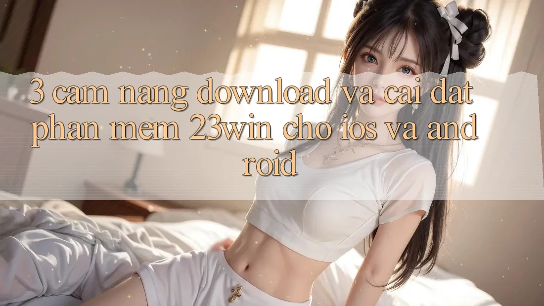 3. Cẩm nang Download Và Cài Đặt Phần mềm 23win Cho iOS Và Android