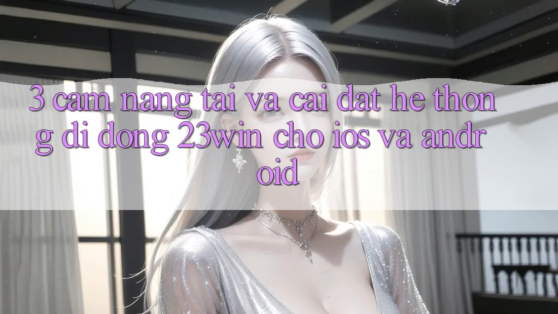 3. Cẩm nang Tải Và Cài đặt Hệ thống di động 23win Cho iOS Và Android