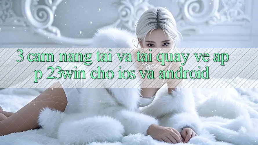 3. Cẩm nang Tải Và Tải quay về App 23win Cho iOS Và Android