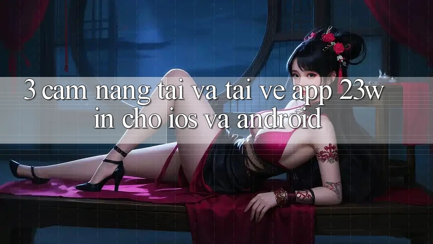3. Cẩm nang Tải Và Tải về App 23win Cho iOS Và Android