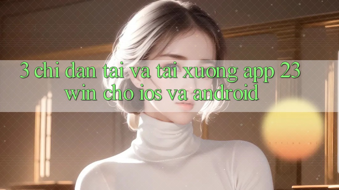 3. Chỉ dẫn Tải Và Tải xuống App 23win Cho iOS Và Android
