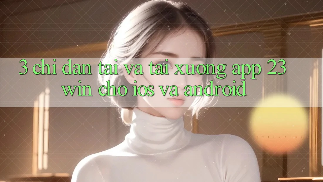 3. Chỉ dẫn Tải Và Tải xuống App 23win Cho iOS Và Android