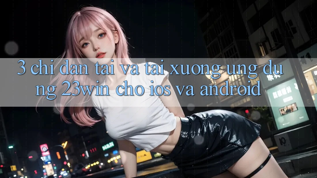 3. Chỉ dẫn Tải Và Tải xuống Ứng dụng 23win Cho iOS Và Android