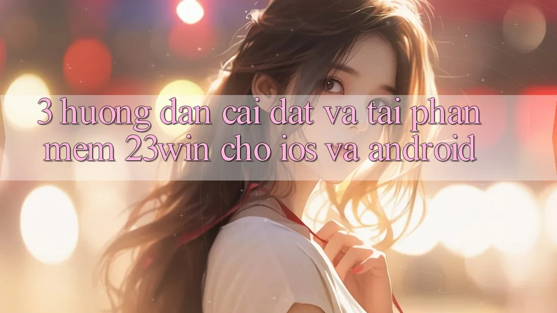 3. Hướng Dẫn Cài đặt Và Tải Phần mềm 23win Cho iOS Và Android