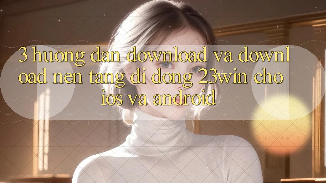 3. Hướng Dẫn Download Và Download Nền tảng di động 23win Cho iOS Và Android
