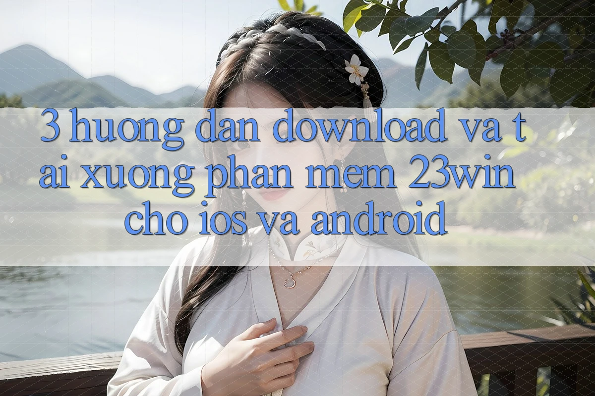 3. Hướng Dẫn Download Và Tải xuống Phần mềm 23win Cho iOS Và Android