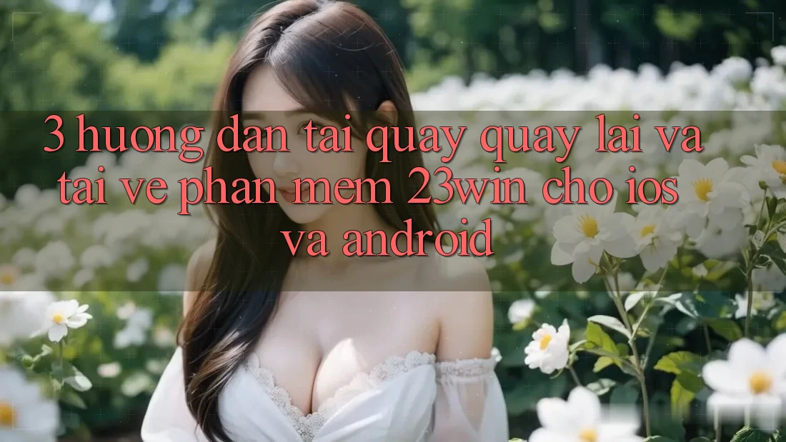 3. Hướng dẫn Tải quay quay lại Và Tải về Phần mềm 23win Cho iOS Và Android 3. Hướng dẫn Tải quay quay lại Và Tải về Phần mềm 23win Cho iOS Và Android