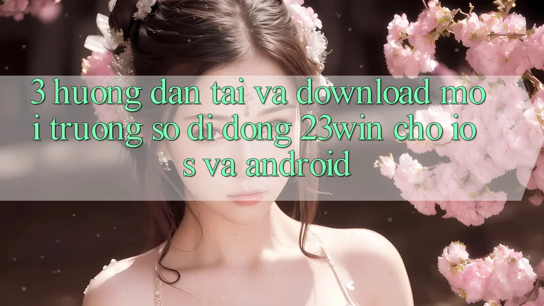 3. Hướng dẫn Tải Và Download Môi trường số di động 23win Cho iOS Và Android 3. Hướng dẫn Tải Và Download Môi trường số di động 23win Cho iOS Và Android