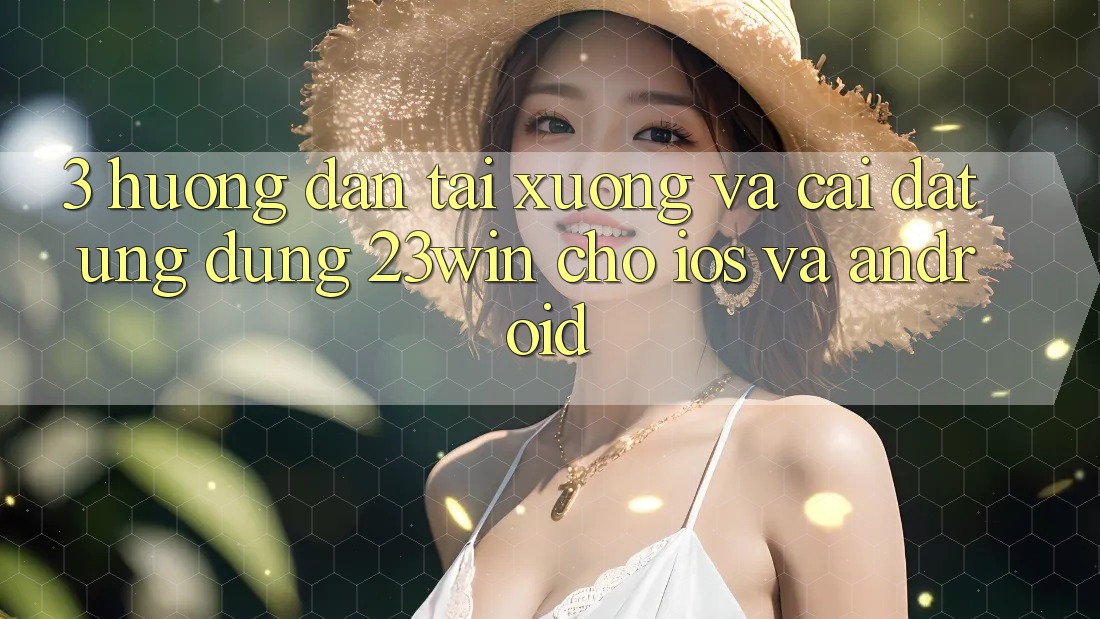 3. Hướng Dẫn Tải xuống Và Cài Đặt Ứng dụng 23win Cho iOS Và Android 3. Hướng Dẫn Tải xuống Và Cài Đặt Ứng dụng 23win Cho iOS Và Android