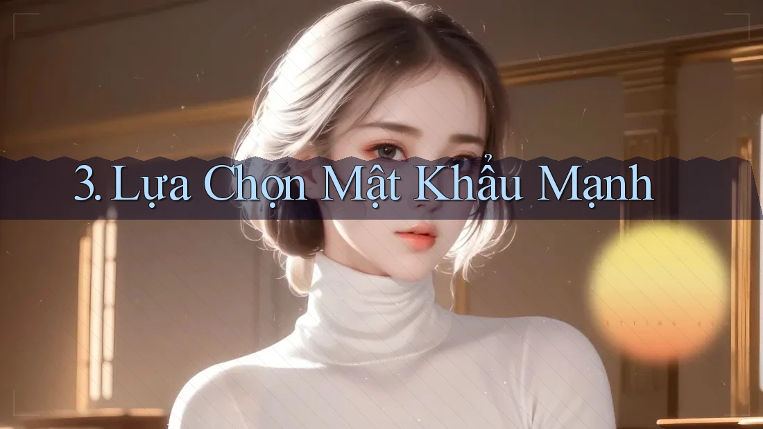 3. Lựa Chọn Mật Khẩu Mạnh 3. Lựa Chọn Mật Khẩu Mạnh
