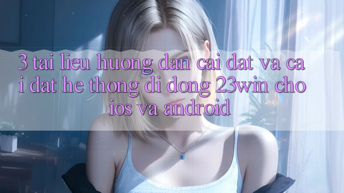 3. Tài liệu hướng dẫn Cài đặt Và Cài Đặt Hệ thống di động 23win Cho iOS Và Android
