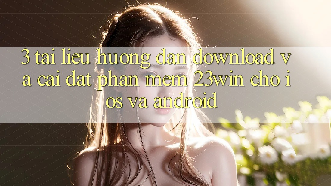 3. Tài liệu hướng dẫn Download Và Cài Đặt Phần mềm 23win Cho iOS Và Android 3. Tài liệu hướng dẫn Download Và Cài Đặt Phần mềm 23win Cho iOS Và Android